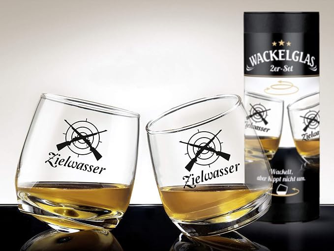  Wackelglas Zielwasser online kaufen Geschenkideen für Jäger Jagdgeschenke
