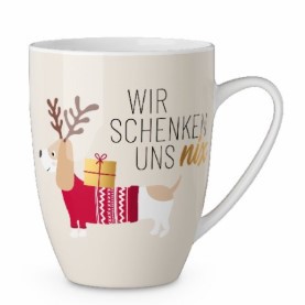 laVida Becher/ Tasse -wir schenken uns nix- 250 ml