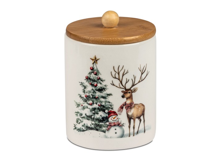 Dekoration Weihnachten moderne Weihnachtskeksdose Weihachtsdose Dose 15cm