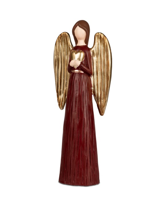 Engel Weihnachtsschmuck Figur Keramik - Weihnachtsengel 39cm Lieferumfang 1 Stück