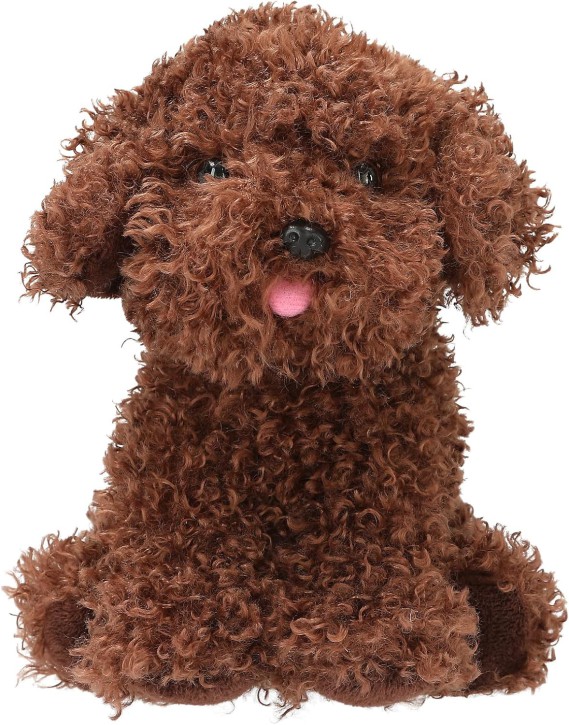 TOPModel Plüsch Hund Cody, Dunkelbraun, FUR EVER FRIENDS Kuscheltier, 16 cm, Stofftier für Kinder