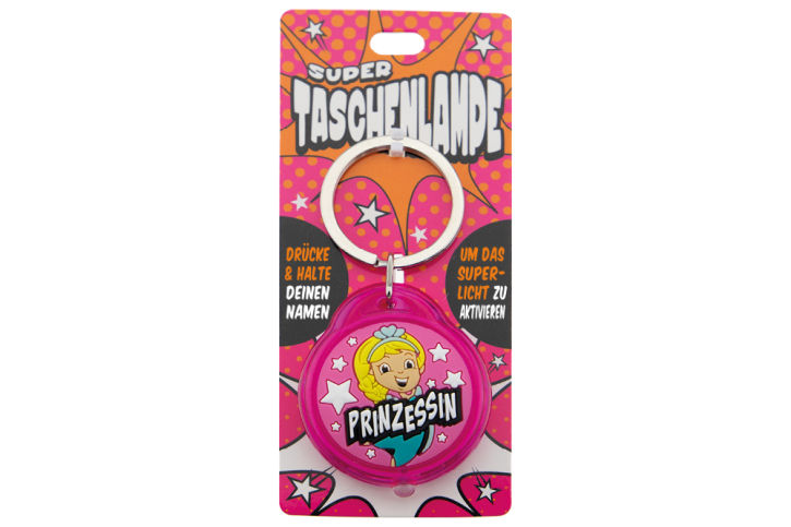 Super Taschenlampe mit Titel: Prinzessin 