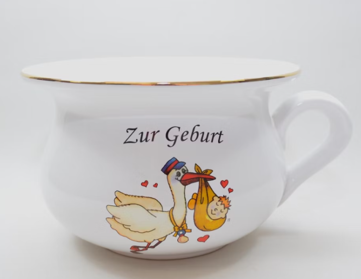 Nachttopf zur Geburt