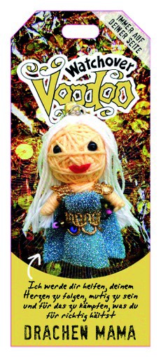 Watchover Voodoo Sammel Puppe mit Spruch Drachen Mama