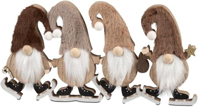 Dekoration Weihnachten Weihnachtlicher Wichtel Wichtelgruppe 27cm Dekoration Holz Lieferumfang 1 Stück