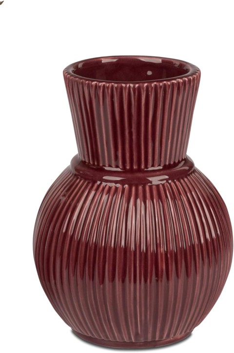 Dekoration Geschenk Blumenvase Vase Beere  18cm