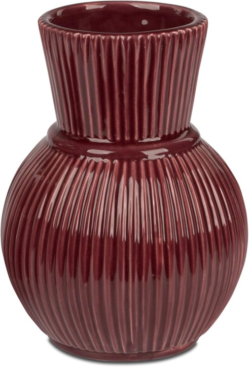 Dekoration Geschenk Blumenvase Vase Beere 23cm