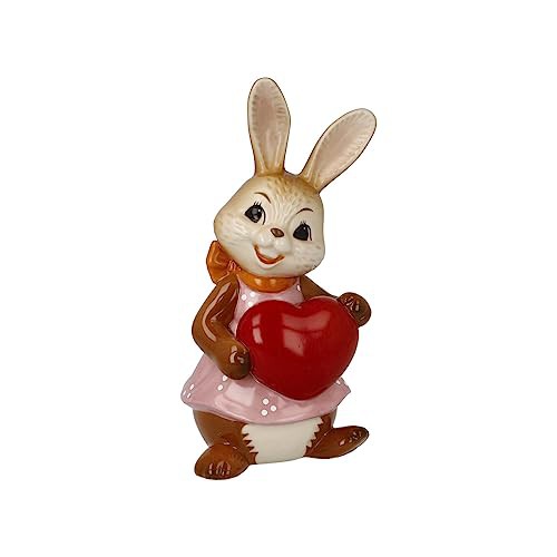 Goebel Deko Ostern Figuren Hasenfigur Alles Liebe! 12x6,5x5,5cm- Osterhasen