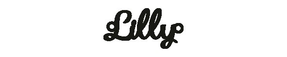 Versilbertes Armband mit Namen Lilly