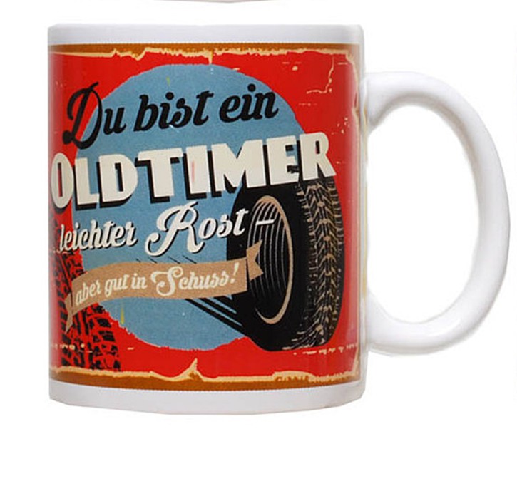 Retro-Becher - Auto- Motiv 03 Oldtimer