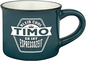 Persönliche Espressotasse Mokkatasse - Timo