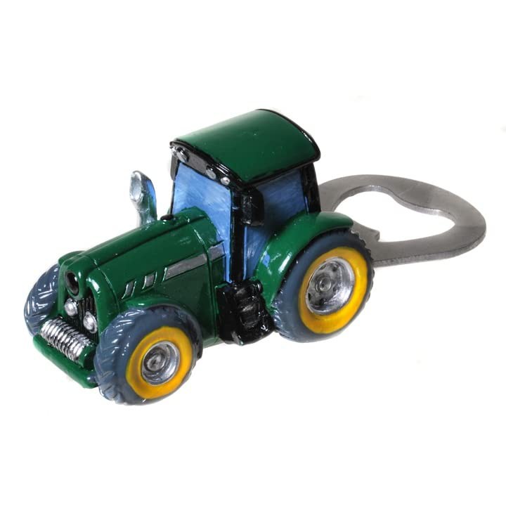 witziger Flaschenöffner ,Öffner "grüner Traktor" ca. 8,5 cm