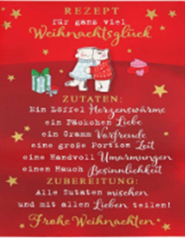 Lustige Weihnachtskarten Rezept Fur Ganz Viel Weihnachtsgluck