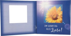 Geburtstagskarte Klappkarte 3D mit Musik & Licht Happy Birthday Für dich soll jeden Tag..