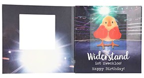 Geburtstagskarte Klappkarte 3D mit Musik & Licht