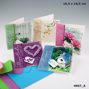 Depesche Emotions Klappkarte 011C Ein Strauß voller Wünsche